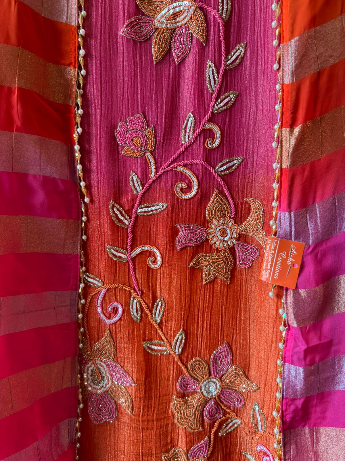 Tissue fabric Unstitched shirt